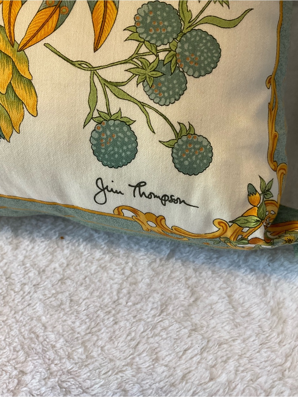 Jim thompson accent pillow cover - Picture 5 of 7